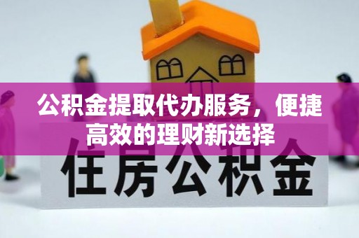 舟山新区公积金提取代办服务，便捷高效的理财新选择