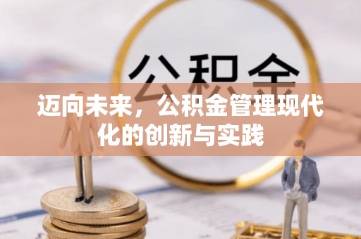 舟山新区迈向未来，公积金管理现代化的创新与实践