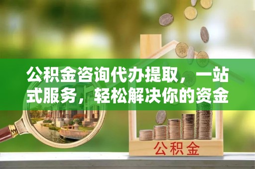 舟山新区公积金咨询代办提取，一站式服务，轻松解决你的资金难题