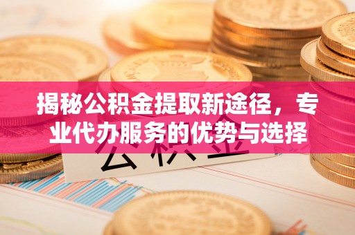 舟山新区揭秘公积金提取新途径，专业代办服务的优势与选择