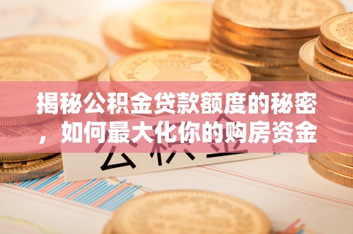 舟山新区揭秘公积金贷款额度的秘密，如何最大化你的购房资金