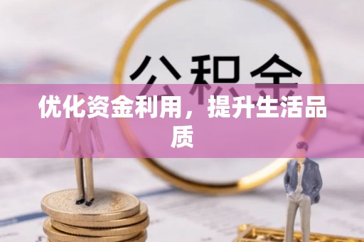 舟山新区优化资金利用，提升生活品质