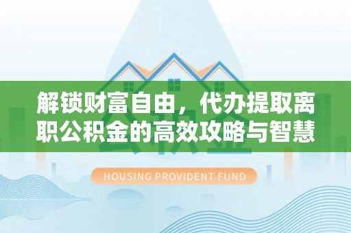 舟山新区解锁财富自由，代办提取离职公积金的高效攻略与智慧选择