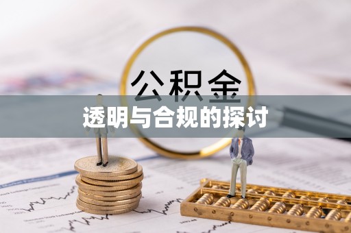 舟山新区透明与合规的探讨
