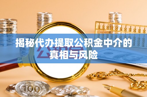 舟山新区揭秘代办提取公积金中介的真相与风险