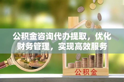 舟山新区公积金咨询代办提取，优化财务管理，实现高效服务