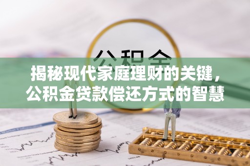 舟山新区揭秘现代家庭理财的关键，公积金贷款偿还方式的智慧选择
