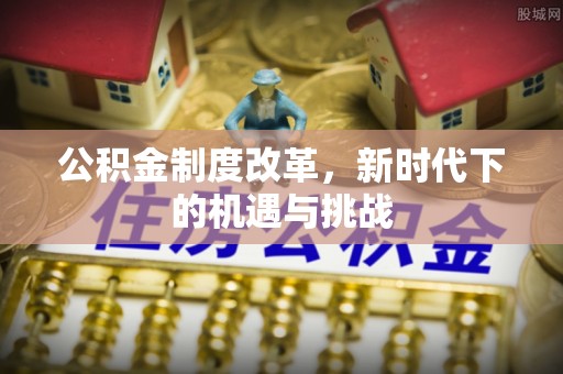 舟山新区公积金制度改革，新时代下的机遇与挑战
