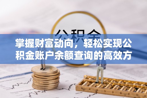 舟山新区掌握财富动向，轻松实现公积金账户余额查询的高效方式