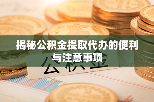 舟山新区揭秘公积金提取代办的便利与注意事项