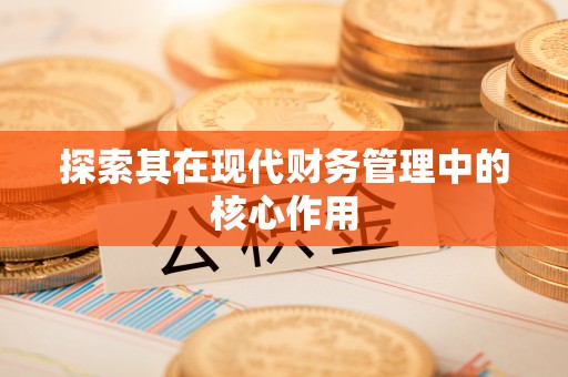 舟山新区探索其在现代财务管理中的核心作用