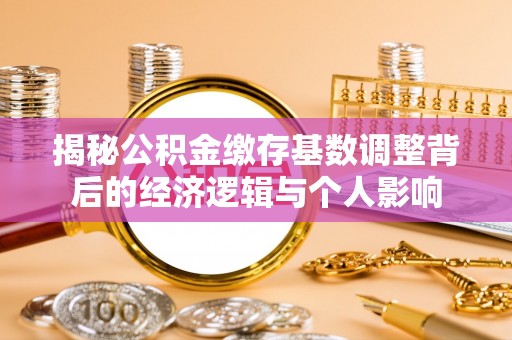 舟山新区揭秘公积金缴存基数调整背后的经济逻辑与个人影响