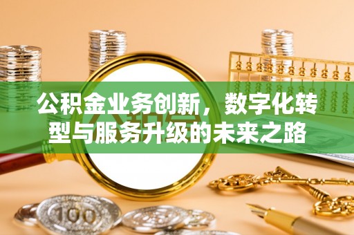 舟山新区公积金业务创新，数字化转型与服务升级的未来之路
