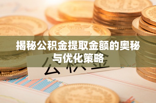 舟山新区揭秘公积金提取金额的奥秘与优化策略