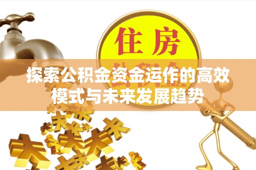 舟山新区探索公积金资金运作的高效模式与未来发展趋势