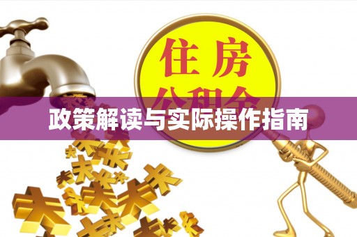 舟山新区政策解读与实际操作指南