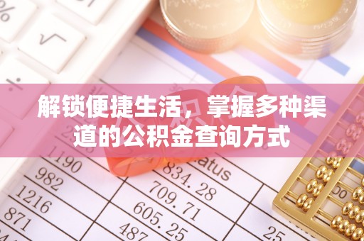 舟山新区解锁便捷生活，掌握多种渠道的公积金查询方式
