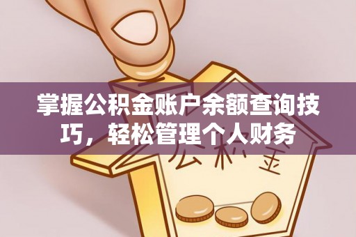 舟山新区掌握公积金账户余额查询技巧，轻松管理个人财务