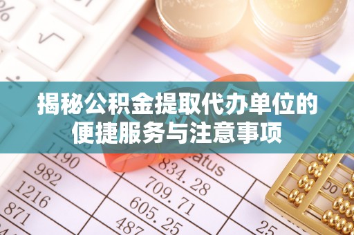 舟山新区揭秘公积金提取代办单位的便捷服务与注意事项