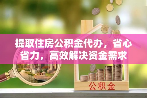 舟山新区提取住房公积金代办，省心省力，高效解决资金需求