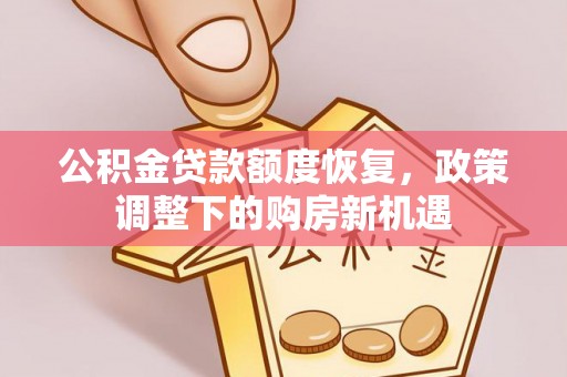 舟山新区公积金贷款额度恢复，政策调整下的购房新机遇