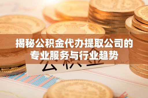 舟山新区揭秘公积金代办提取公司的专业服务与行业趋势