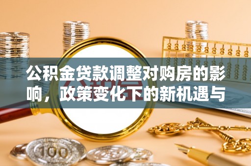 舟山新区公积金贷款调整对购房的影响，政策变化下的新机遇与挑战