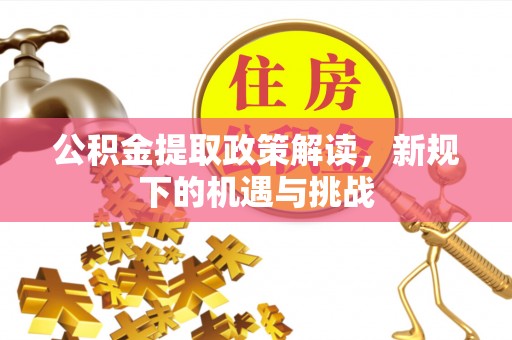 舟山新区公积金提取政策解读，新规下的机遇与挑战