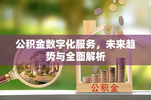 舟山新区公积金数字化服务，未来趋势与全面解析